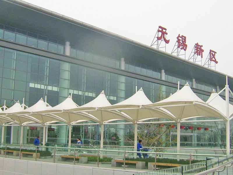 膜結(jié)構(gòu)廣場景觀小品